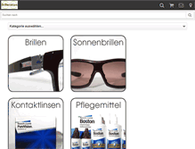 Tablet Screenshot of brillenstars.de